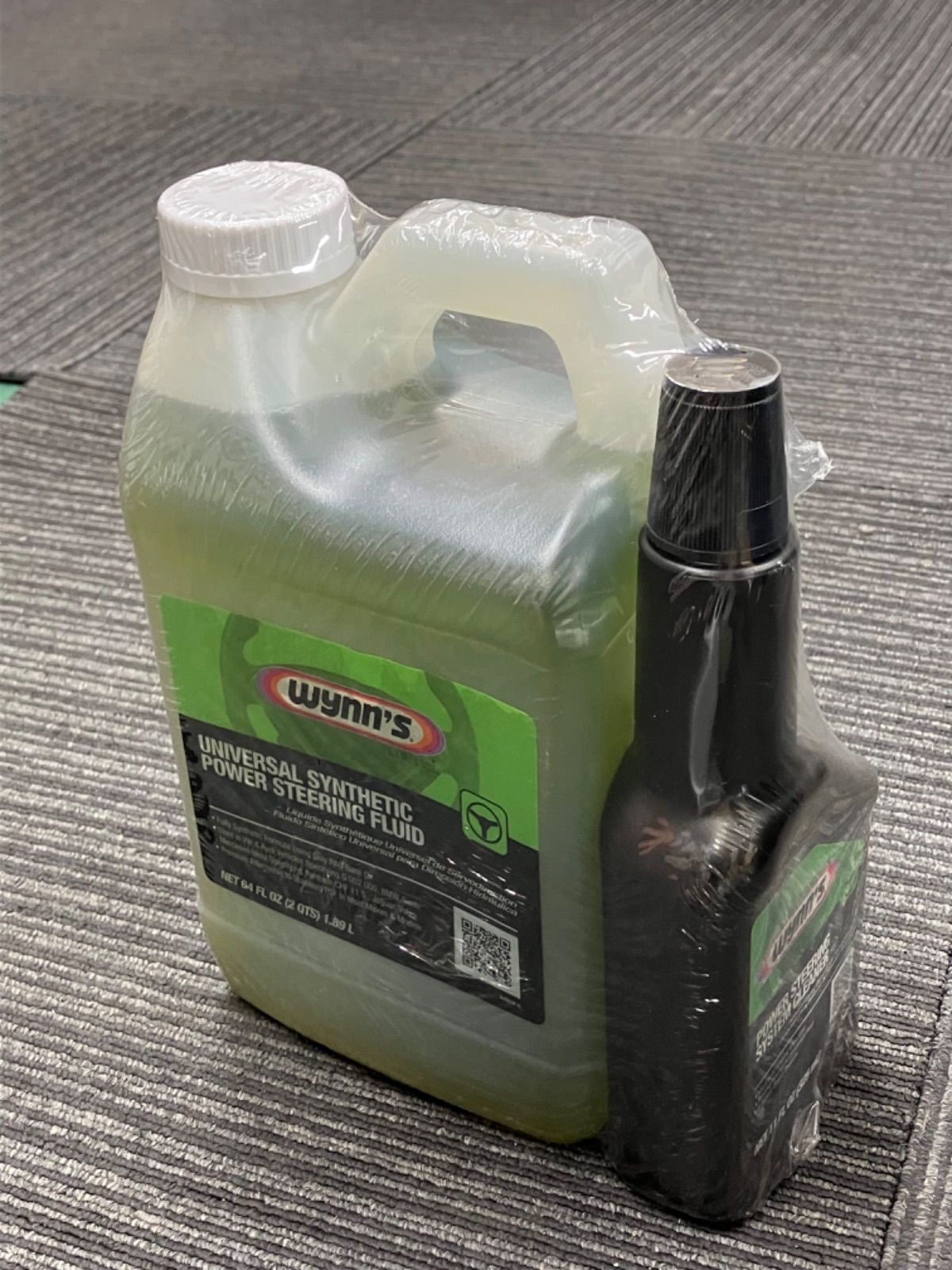 ウインズ パワーステアリング フルード パワステ コンディショナー付き 新品 WYNN`S POWER STEERING SYSTEM