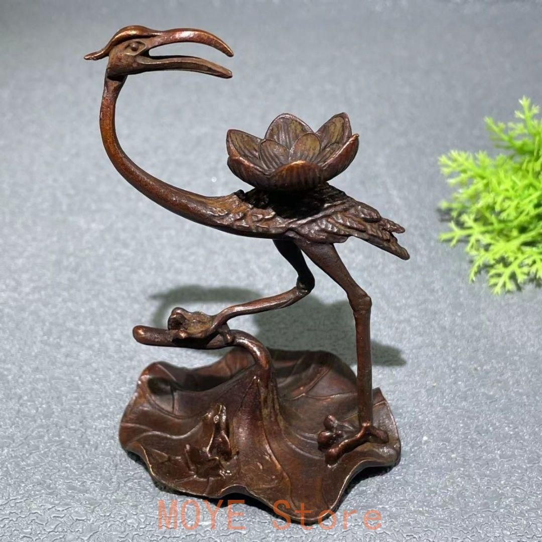 銅製 牛壷 茶道 置物 茶道具 香道具 装飾品 工芸品 美術品 銅製 牛壷 茶道 置物 茶道具 香道具 装飾品 工芸品 美術品 工芸品