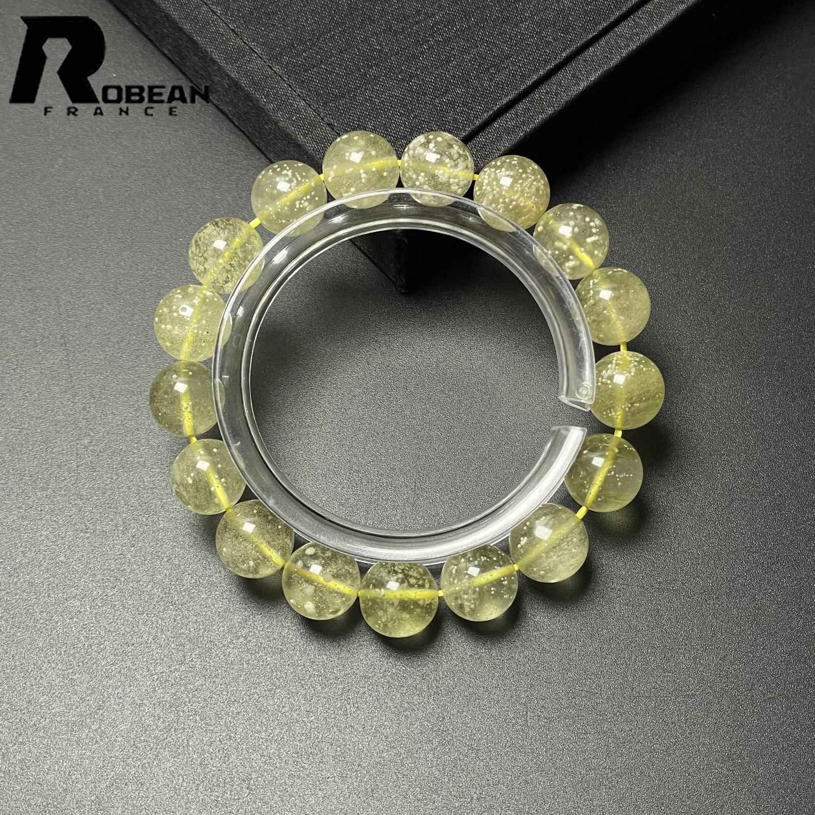 高品質.黄金タイチンルチル水晶ブレスレットM11.5㎜珠.（腕周り約16.5㎝） 高品質.黄金タイチンルチル水晶ブレスレットM11.5㎜珠.（腕周り