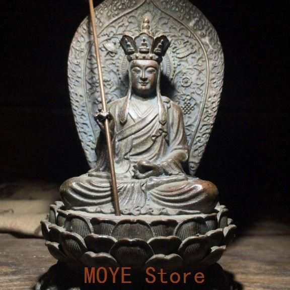 地蔵 菩薩 観音 銅製 仏像 彫刻 置物 開運 風水zw0829 - メルカリ