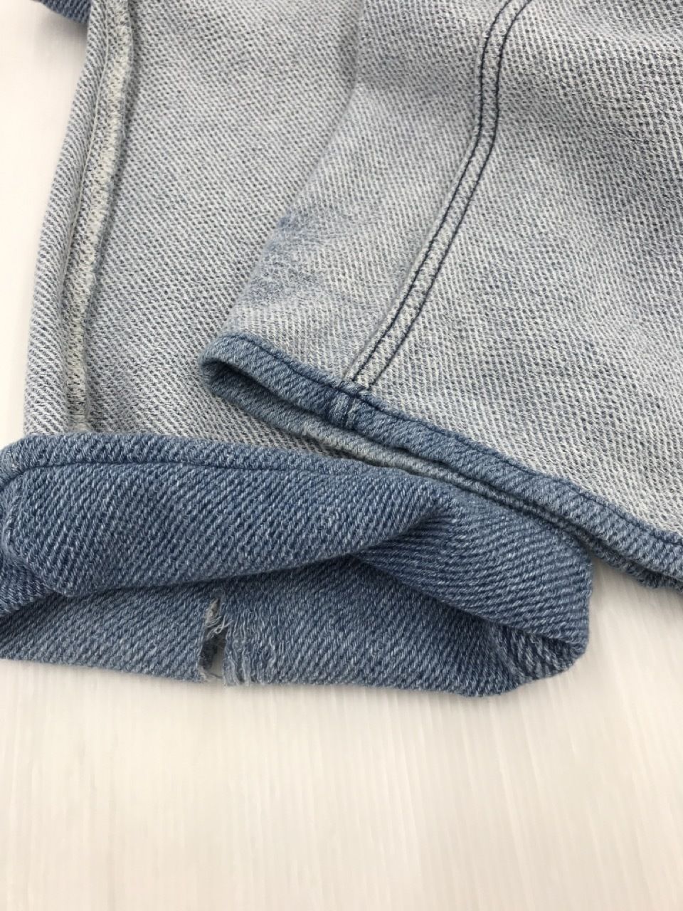 PERVERZE Linen Loose Denim 0 - メルカリ