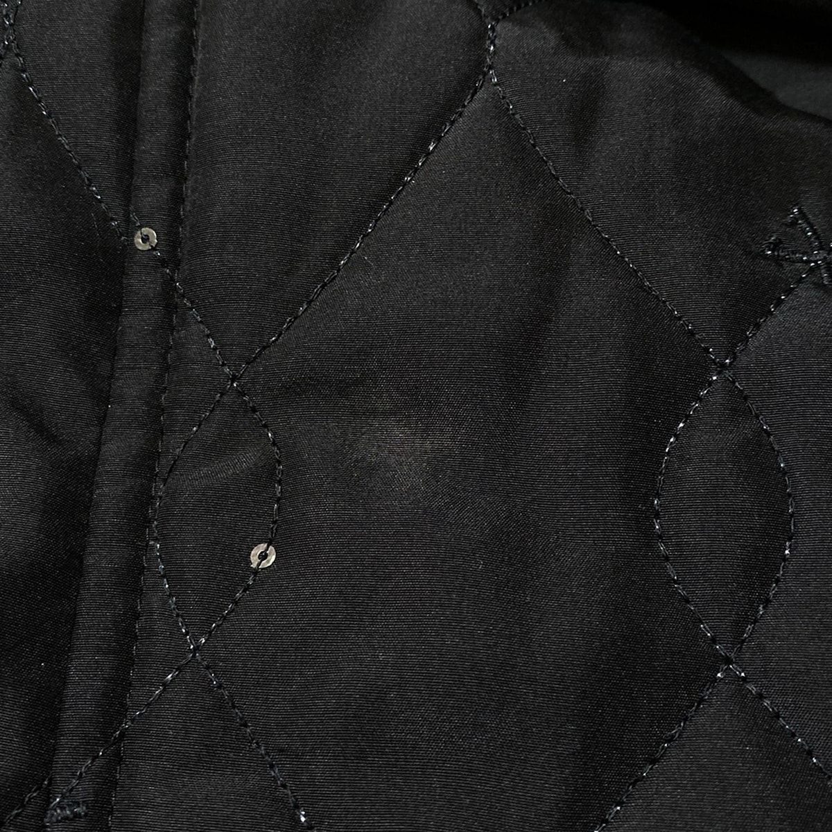 黒 長袖|ファー|スパンコール|中綿|冬