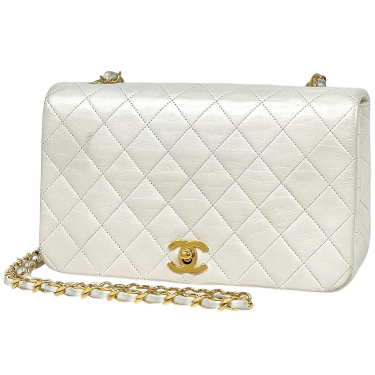 シャネル CHANEL マトラッセ シングルフラップ チェーン
