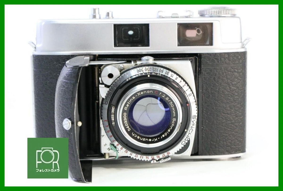 動作保証・点検済】良品□KODAK コダック Retina IIc Schneider