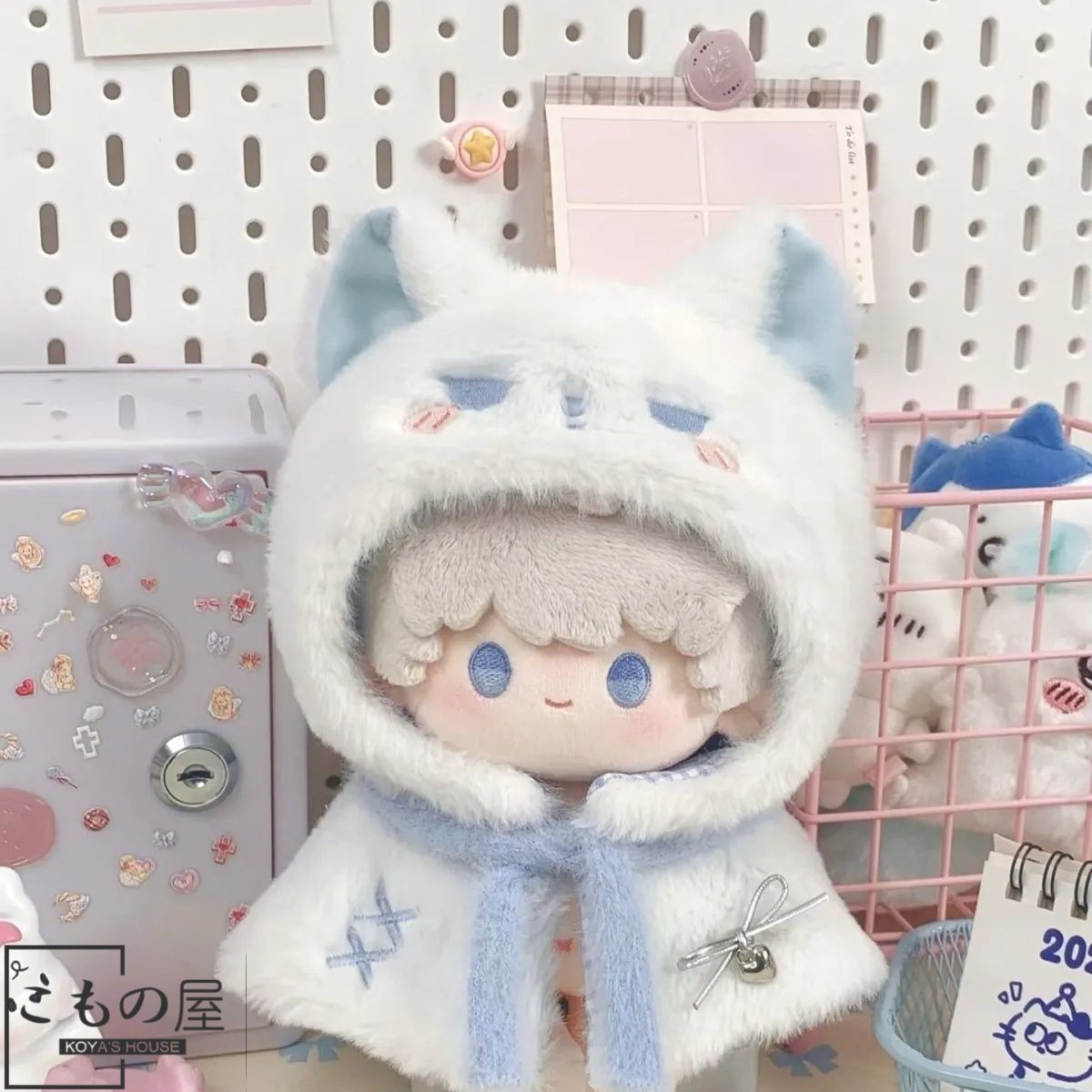10cm・20cm かわいい動物デザインのドレスケープ ぬいぐるみ用