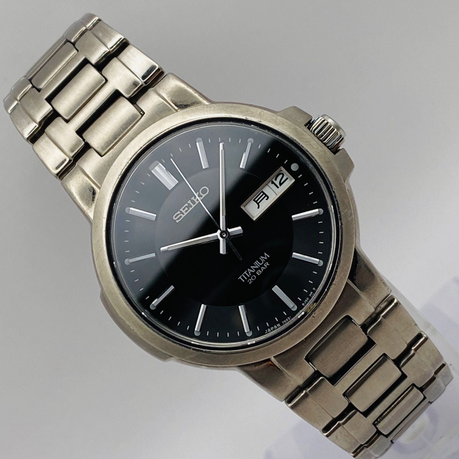 T015）希少 良品 稼動品 SEIKO セイコー スピリット チタニウム 7N43 