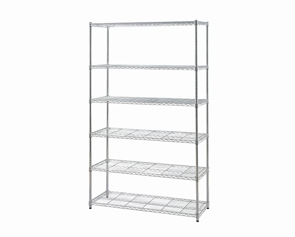 アイリスオーヤマ メタルラック 幅120×奥行46×高さ210cm ラック 棚 シェルフ 収納ラック キッチン 収納 メタルシェルフ シルバー SE-1221 IRIS OHYAMA MARWIL-DEMENAGEMENTS_CH