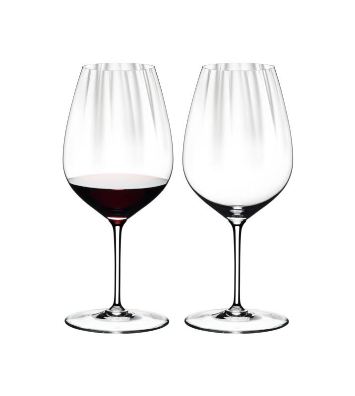 RIEDEL リーデル 赤ワイングラス ペアセット パフォーマンス カベルネ|メルロ 834ml 6884|0
