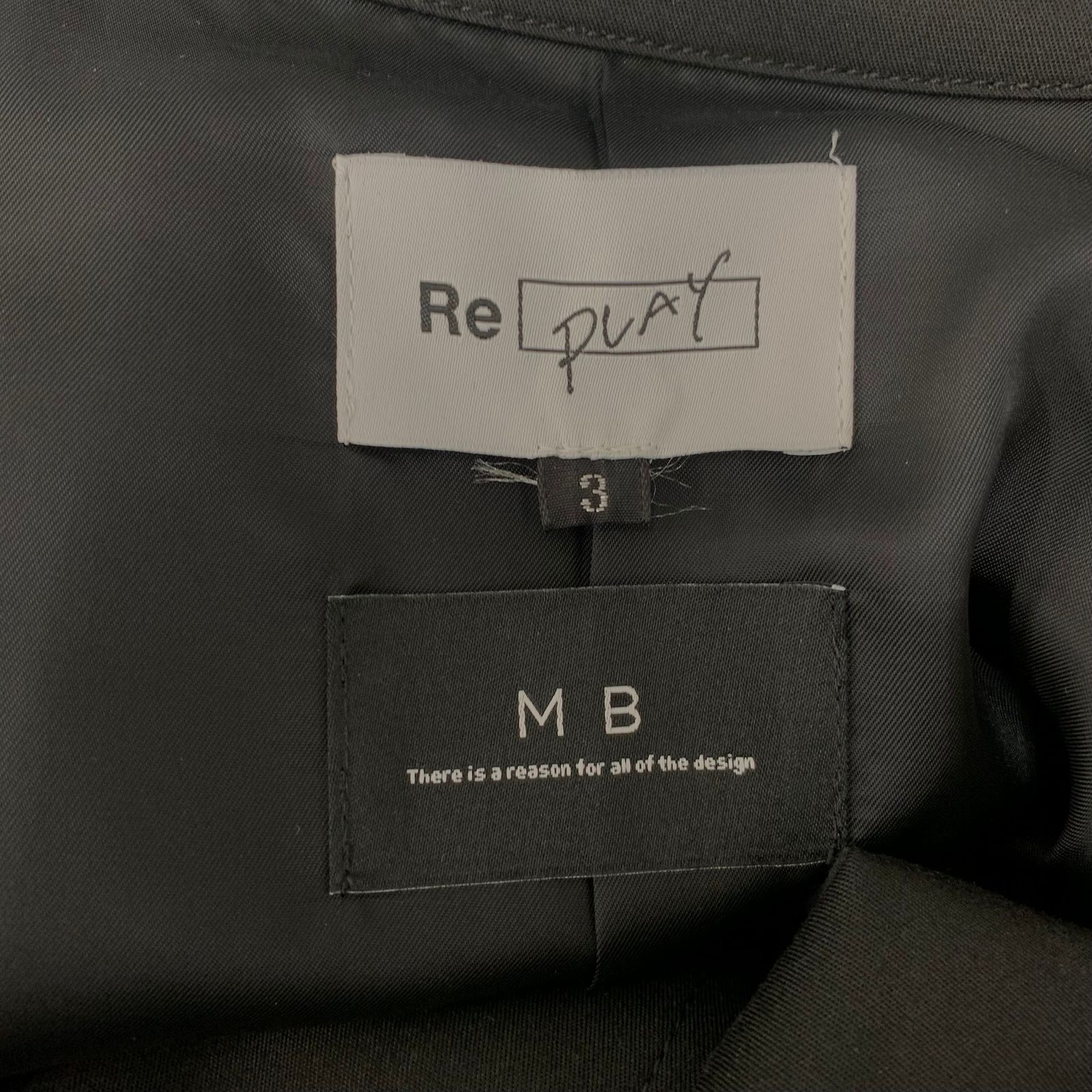 MB × REPLAY / トレンチコート/20-SS-RP-CO-03 エムビー MB RePLAY リプレイ トレンチコート 20-SS-RP-CO-03 コート