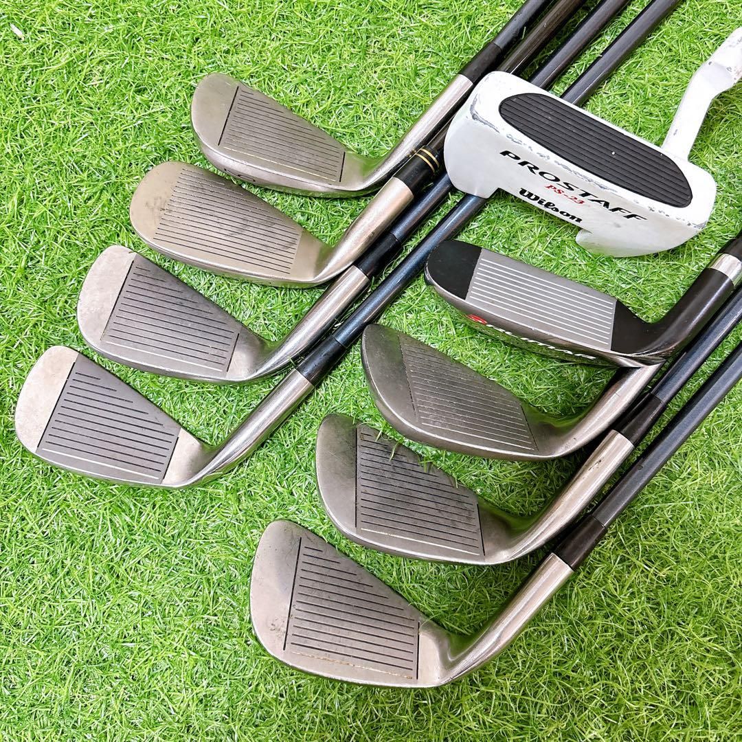 12.スリクソン　初心者オススメ　メンズセット　ゴラフクラブ　　右利き　12本 12.スリクソン 初心者オススメ メンズセット ゴラフクラブ 右利き 12本