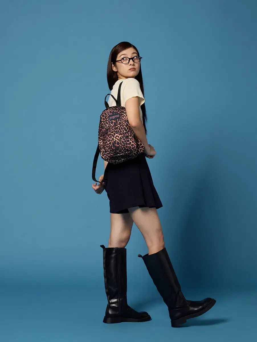 JANSPORT ANIMAL ILLUSION ヒョウ柄リュック JANSPORT ヒョウ柄