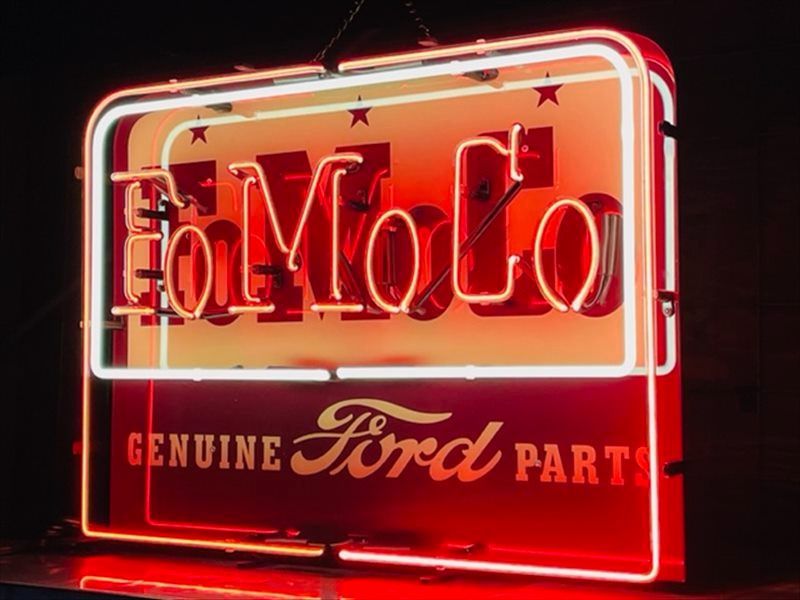 FORD フォード ネオン看板 シボレー アメ車 - メルカリ