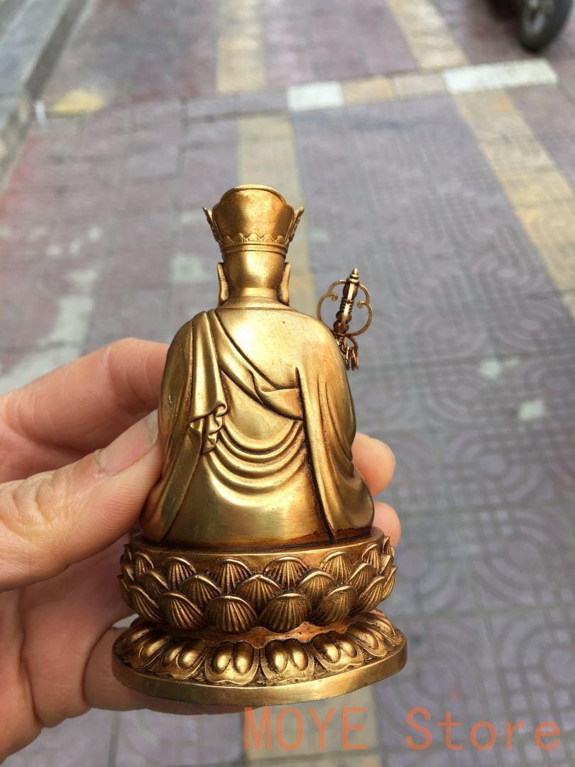 地蔵 菩薩 観音 銅製 仏像 彫刻 置物 開運 風水 - メルカリ
