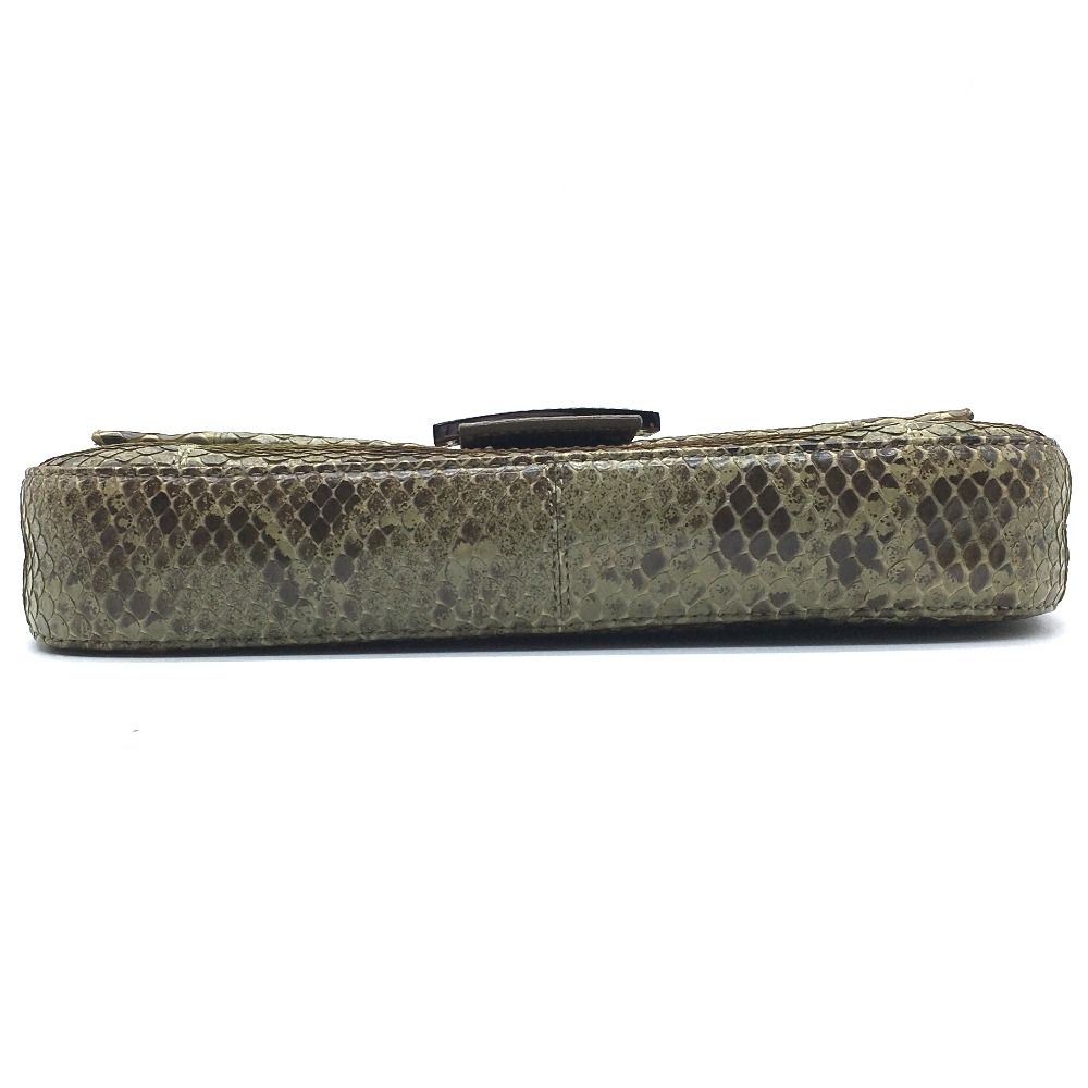 フェンディ パイソン マンマバケット ハンドバッグ ショルダーバッグ  