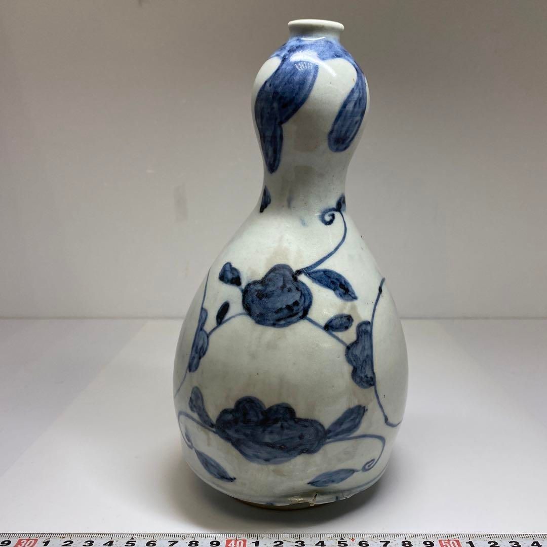 初期伊万里 瓢箪型花瓶 高さ25㎝ 東Y6-0913☆2F - メルカリ