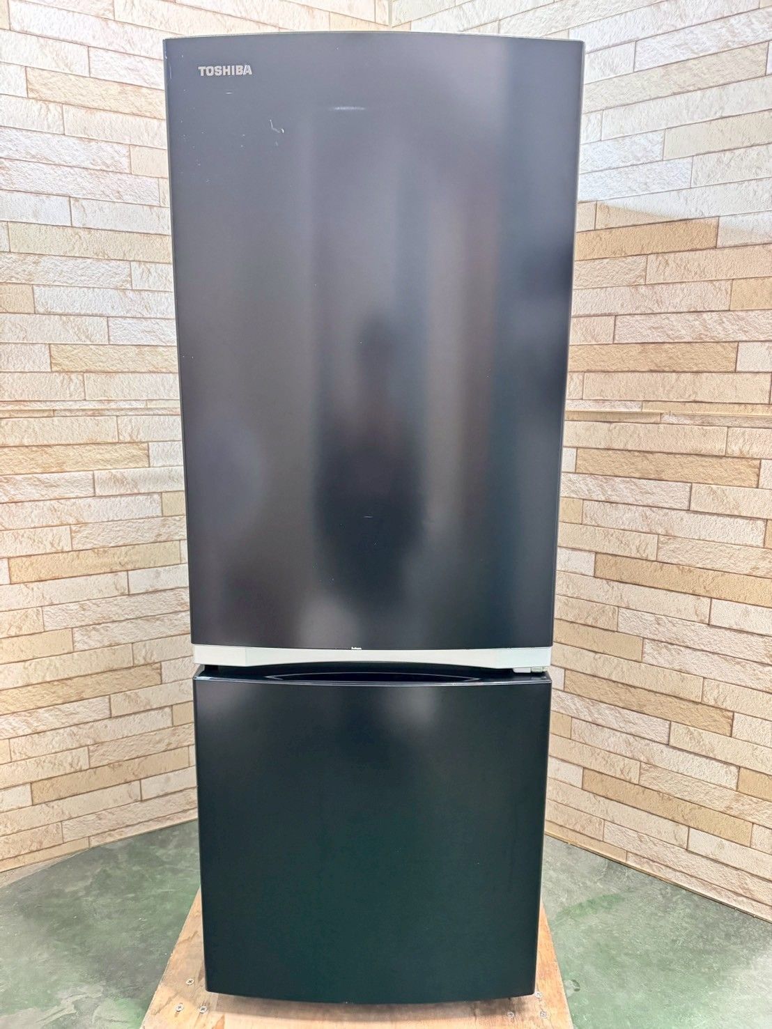 大阪送料無料☆3か月保障付き☆冷蔵庫☆東芝☆2ドア☆2020年☆GR-R15BS