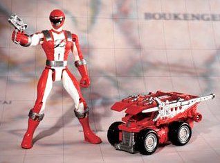 中古】轟轟戦隊ボウケンジャー ゴーゴーダンプ&ボウケンレッド