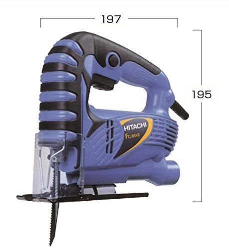 HiKOKI ハイコーキ ジグソー 木材65mm 軟鋼板6mm AC100V 無段変速タイプ 集じん機接続可 FCJ65V3