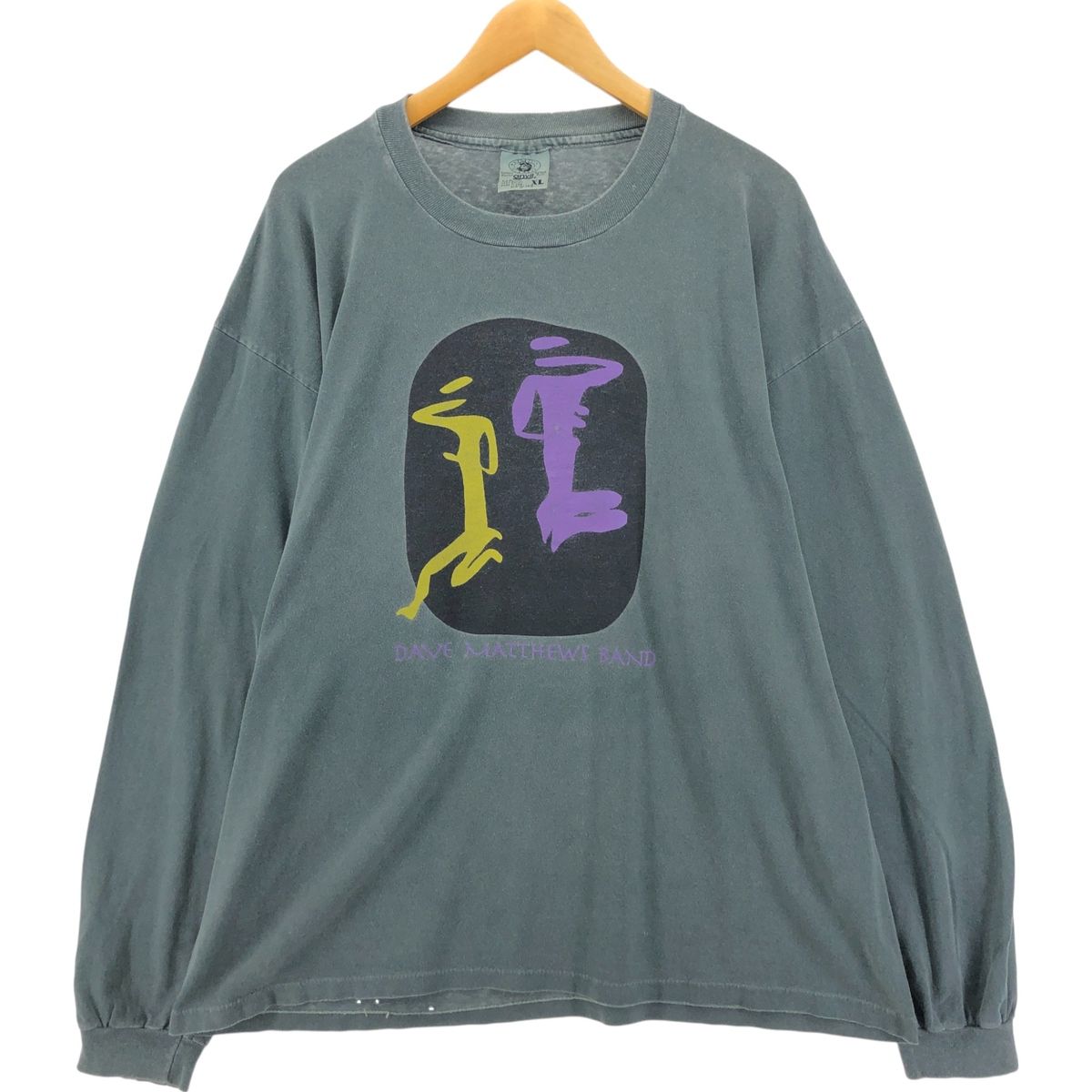 古着 90年代 アンビル Anvil DAVE MATTHEWS BAND デイヴマシューズバンド ロンT バンドTシャツ バンT メンズXL相当|eaa554242