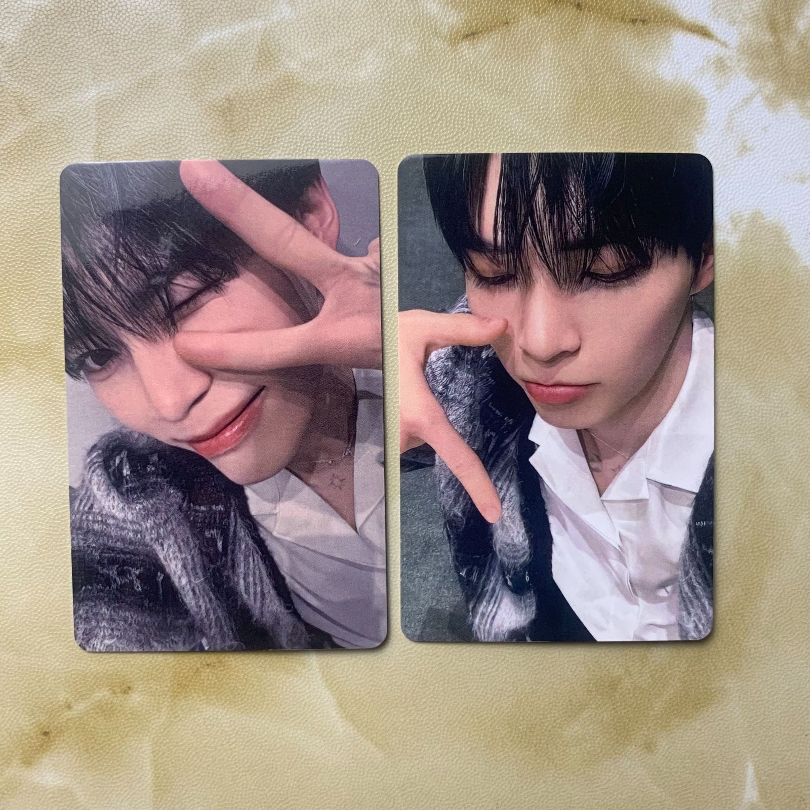 匿名配送 ZEROBASEONE PREZENT ZB1 ソンハンビン B賞 勝ち ゼベワン あっち向いてホイ あっち向いてホイ 負け トレカ 2枚 セット