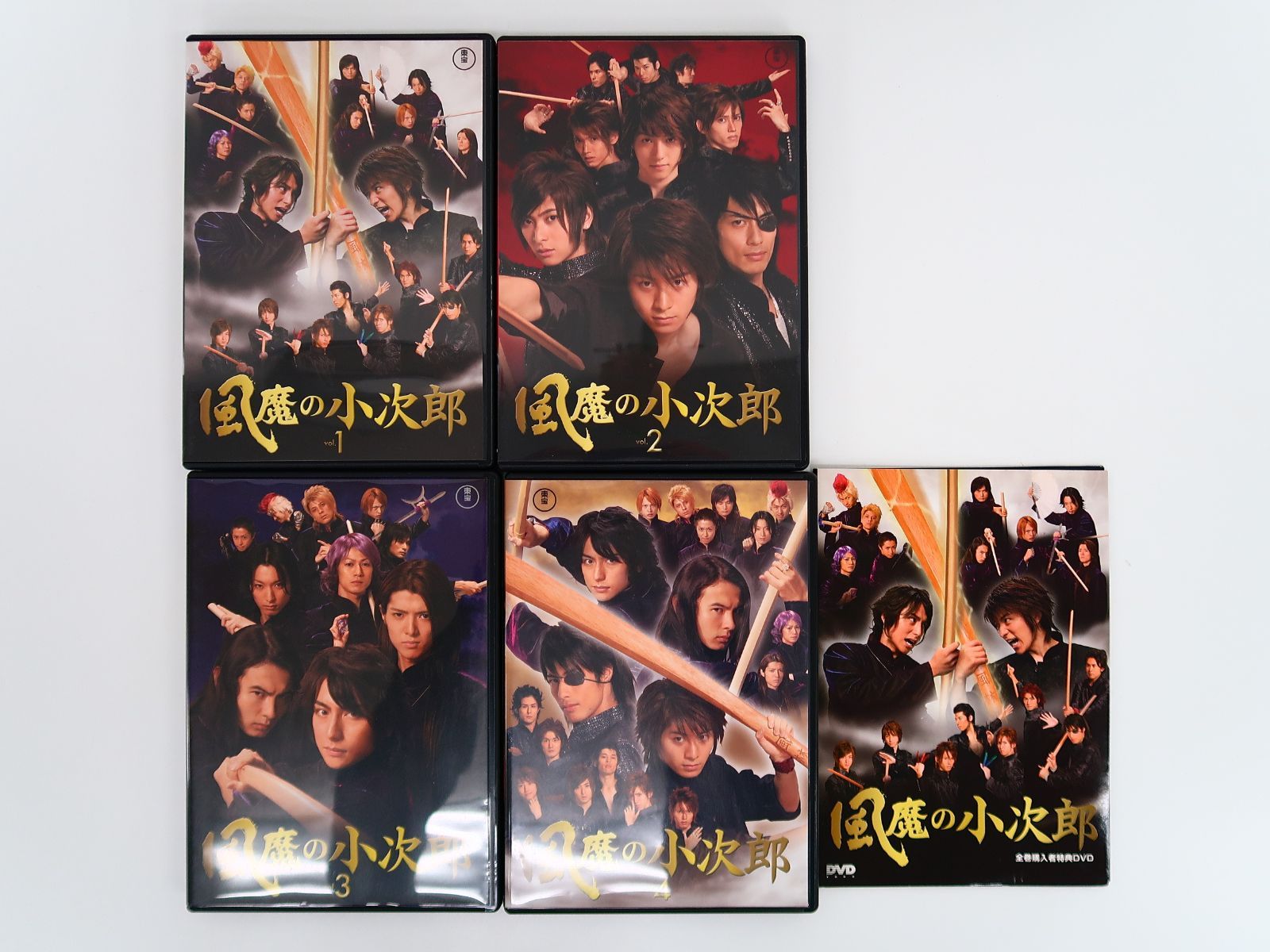 風魔の小次郎 TV版 DVD 古川雄大