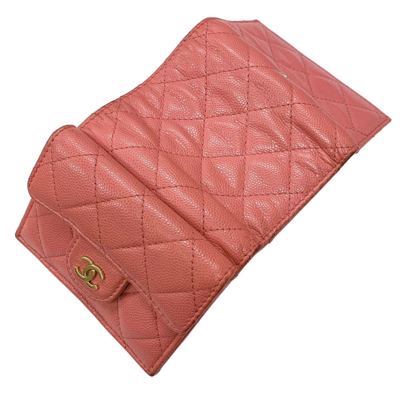 美品です⭐️CHANEL シャネル】 マトラッセ ココマーク 三つ折り  