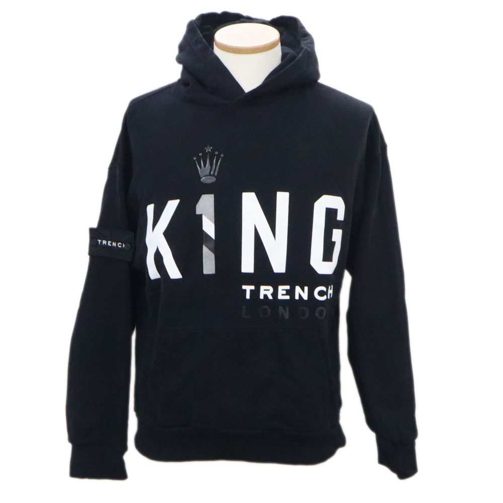 [Nagoya] Trench London K1NG Pullover Hoodie Black Small Hoodie Mens Apparel Man