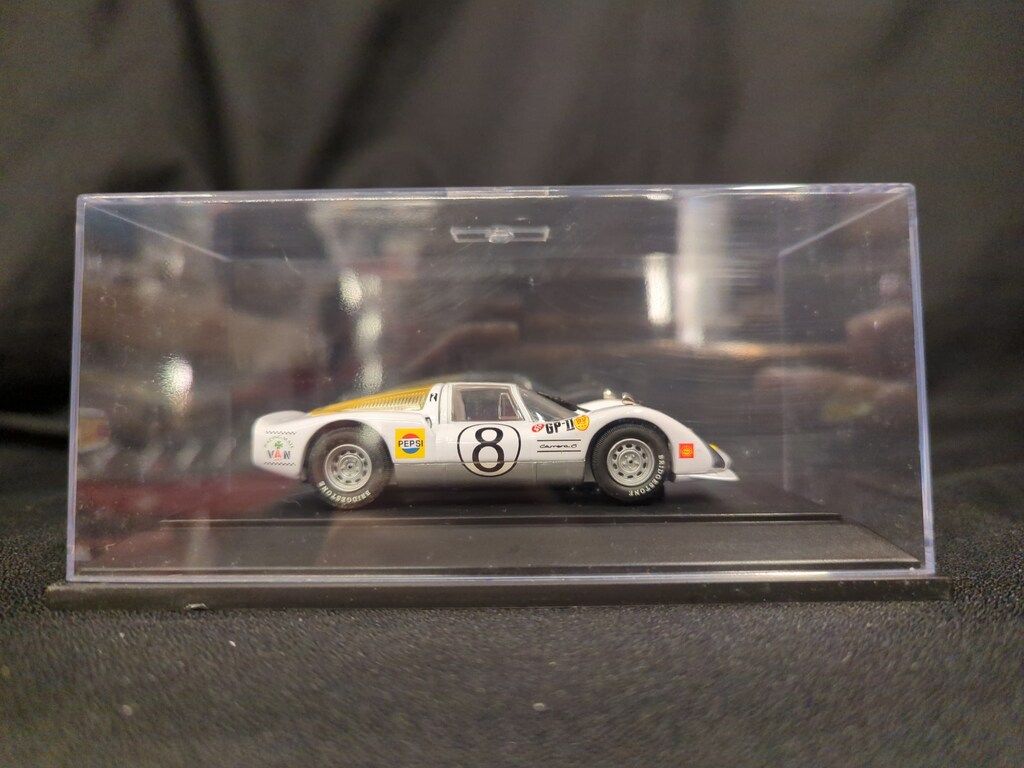 MMP EBBRO 1/43 PORSCHE 906 CARRERA 1967 JAPAN GP #8 WHITE