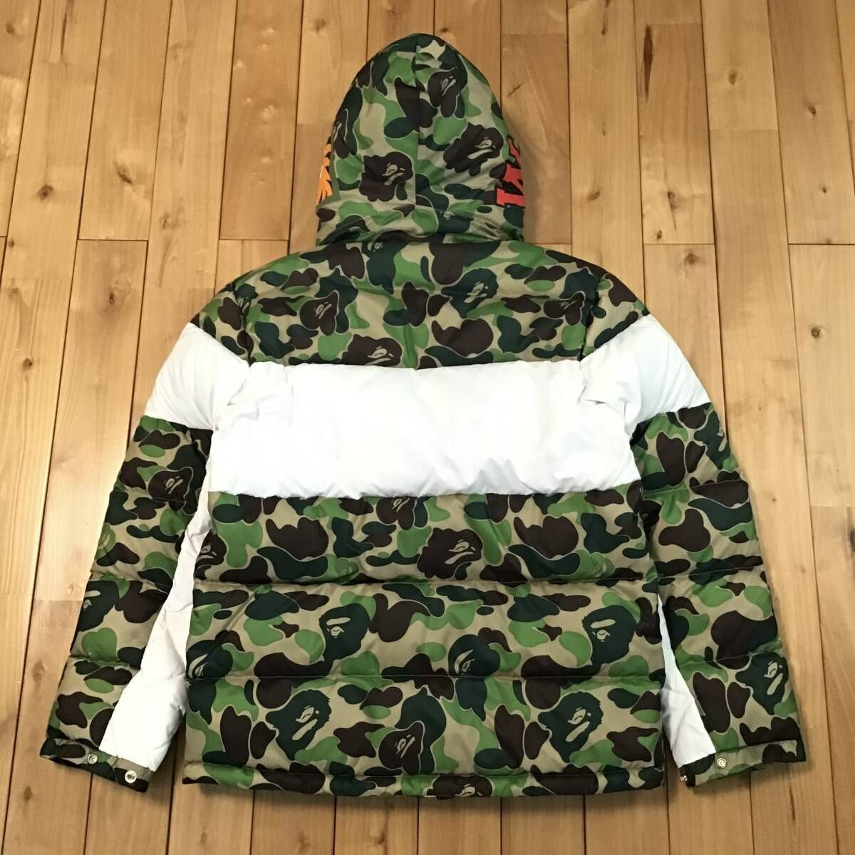 BAPE × Adidas Shark Hoodie Down Jacket Sサイズ a bathing ape 