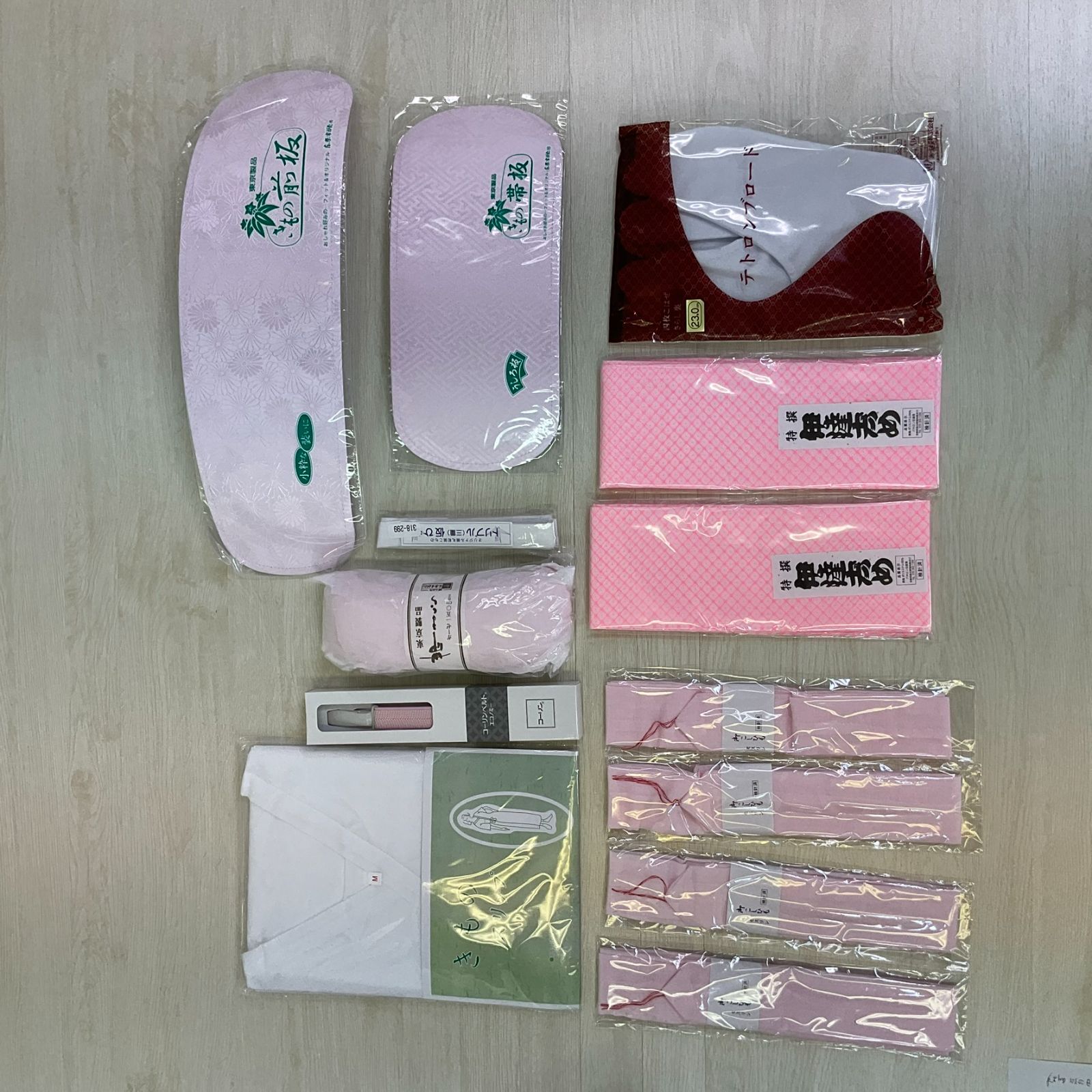 お着物用 お着付け小物セット お振袖～一般きものまで 各サイズ対応いたします