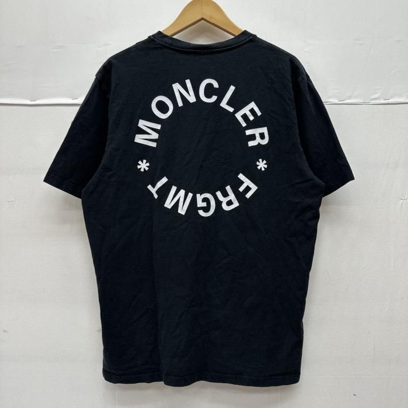 【MONCLER】Back Pleatedバックプリーツコットン半袖Tシャツ/2色 MONCLER モンクレール Tシャツ 半袖 22AW FRAGMENT バック