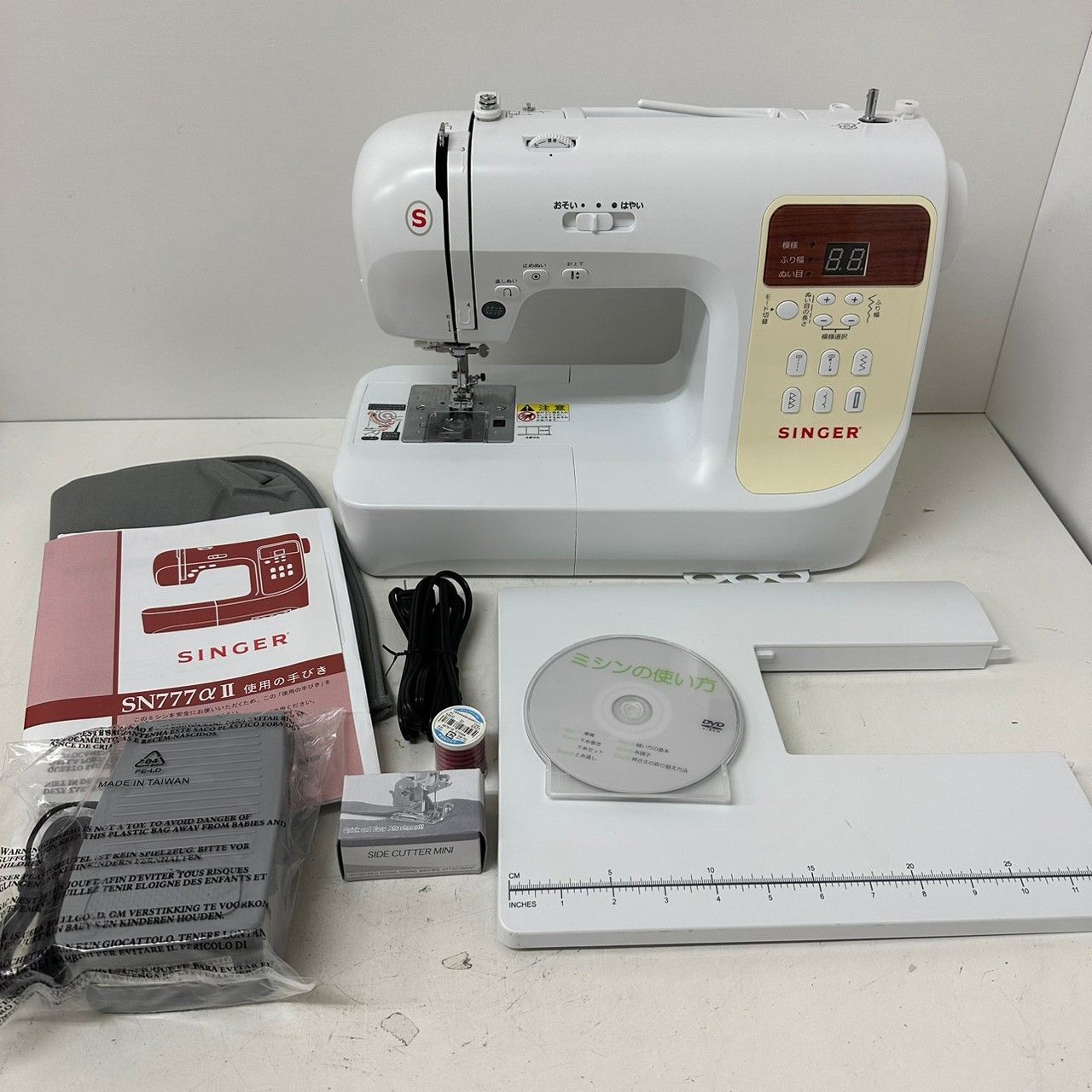 未使用 高級シンガーミシン