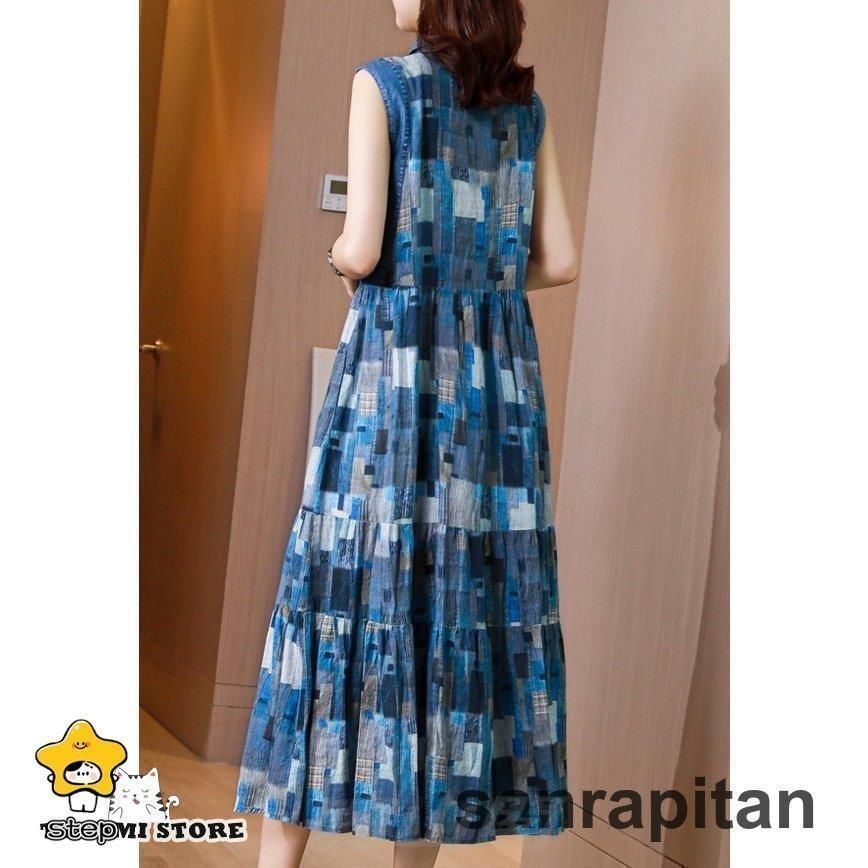 コットンリネンワンピース シャツワンピース