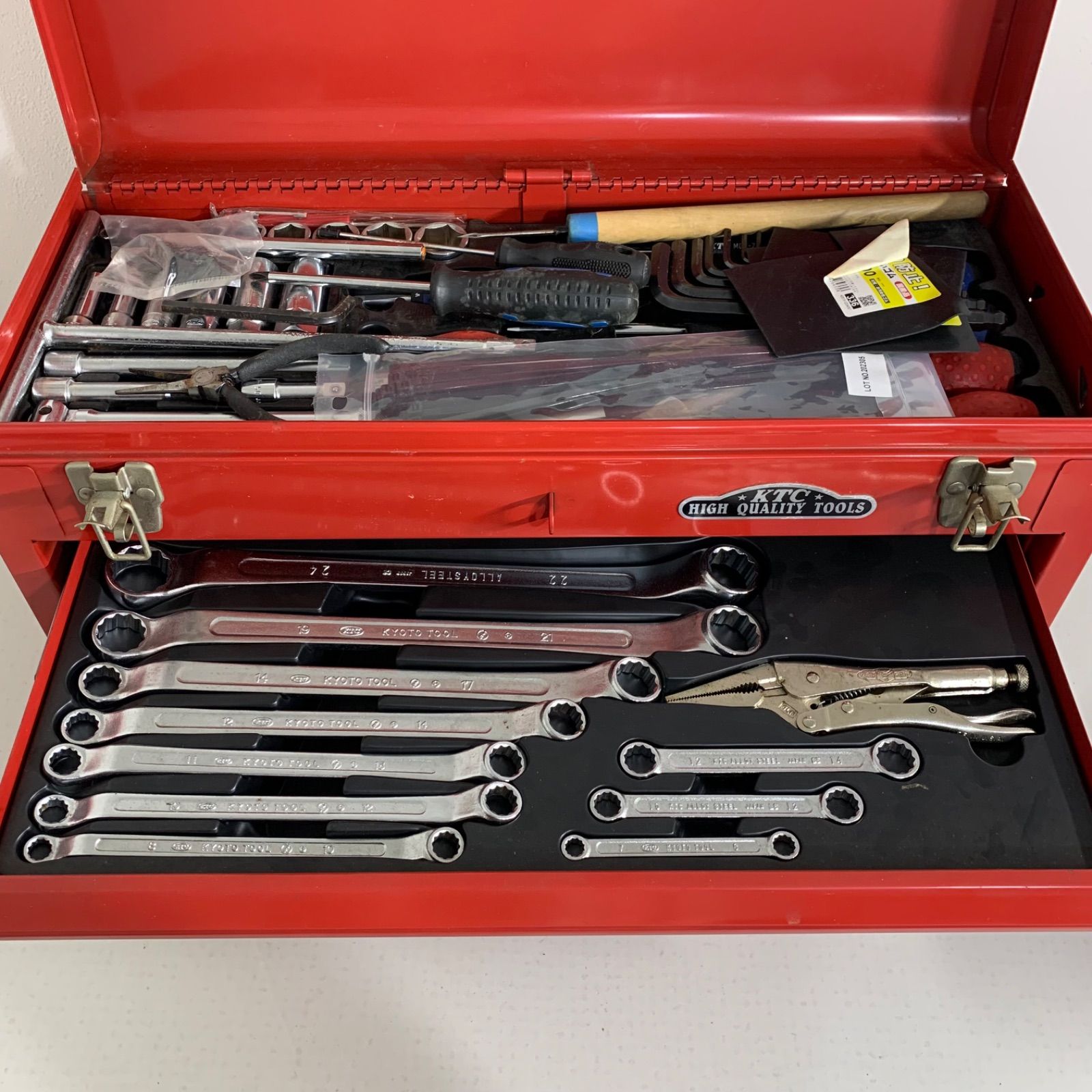 t_h様 KTC|SKX1203|工具箱|工具セット|ツールセット|ツールボックス|ツールチェスト|ケーティーシー|京都機械|3段