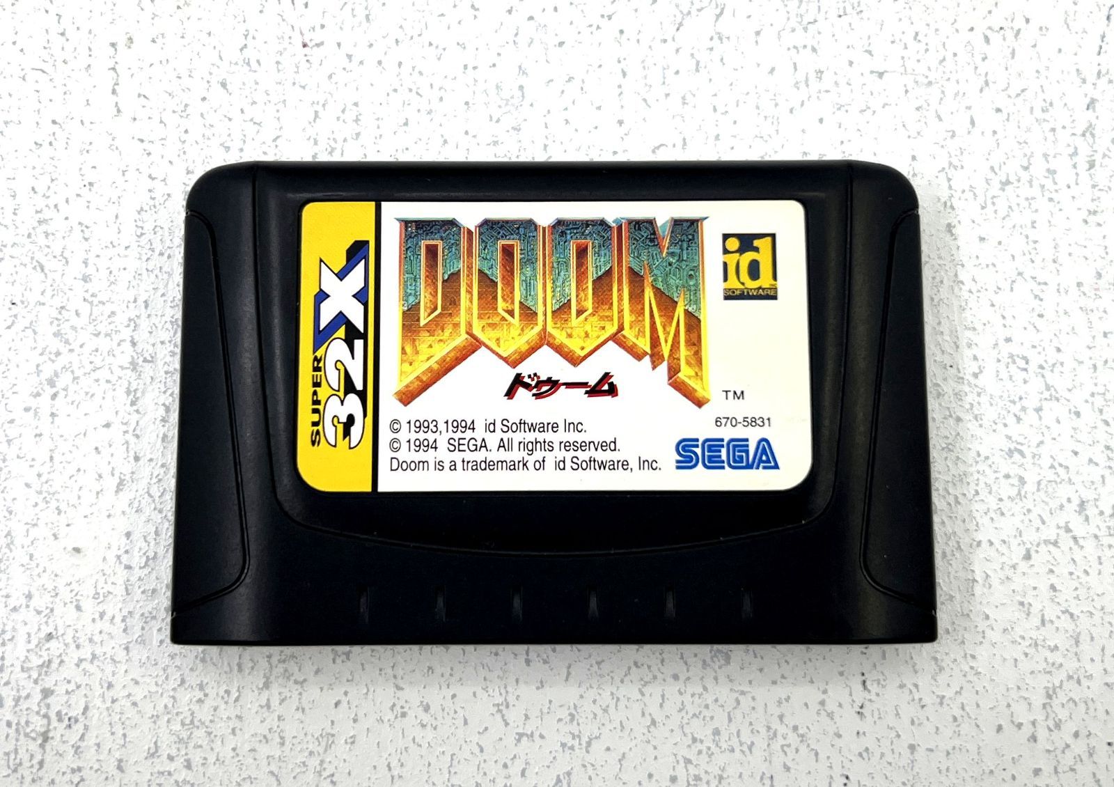 盛岡25-0079メガドライブソフト スーパー32X DOOM (ドゥーム)中古