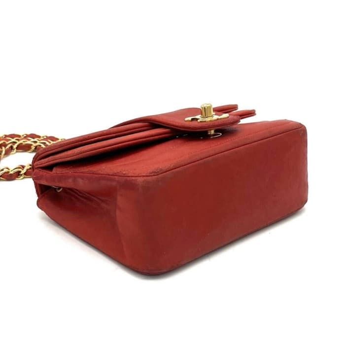 【中古】良品 CHANEL シャネル ミニ マトラッセ ターンロック ココマーク ラムスキン チェーン ショルダー バッグ dD0715M 中古】良品 CHANEL シャネル ミニ マトラッセ ターンロック ココマーク