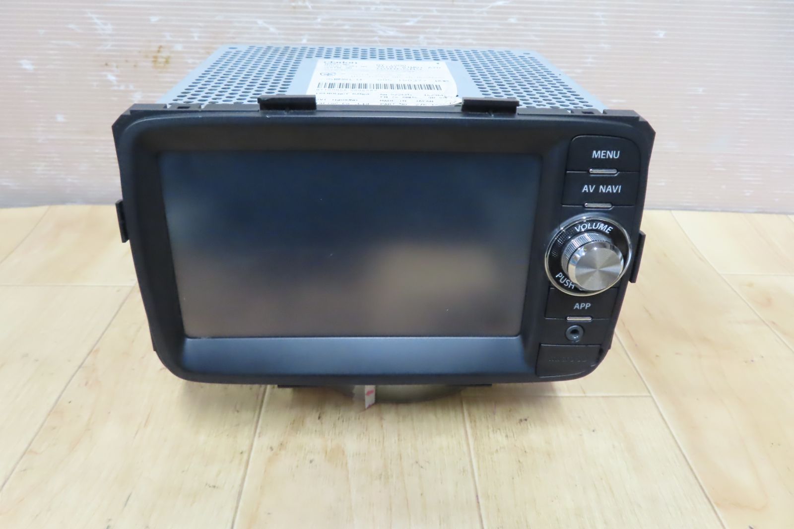 動作保証付☆V9308/スズキ純正 スペーシアMK32S メモリーナビ QY-1000