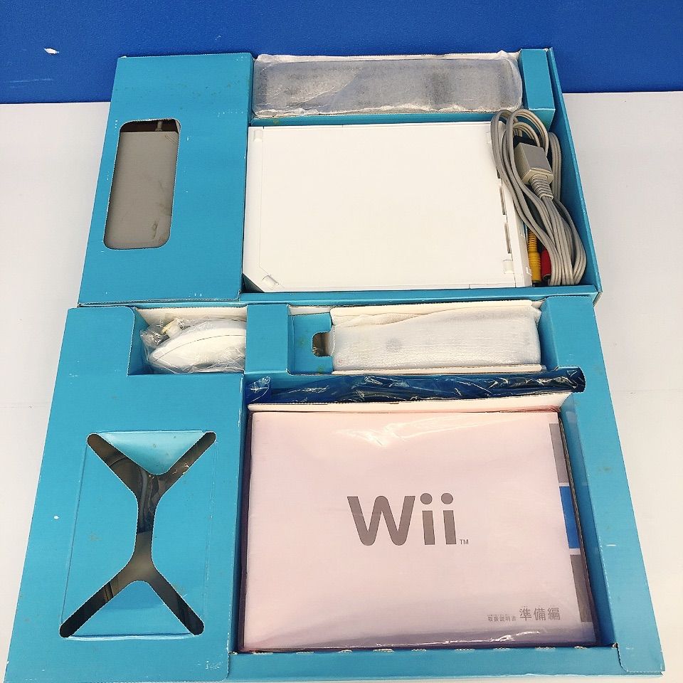 Wii本体 ゲーム機 ソフト付き ☆【通電確認済み・動作未確認】Wii 本体 コントローラーセット