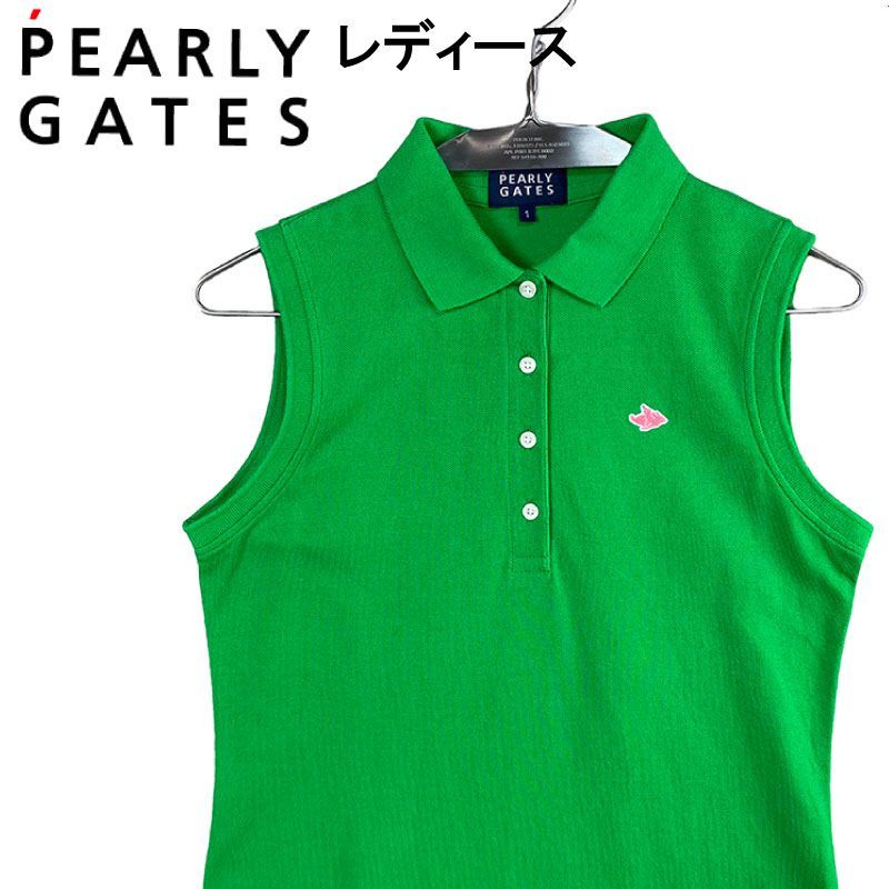 PEARLY GATES ゴルフウェアノースリーブ - レディースウェア