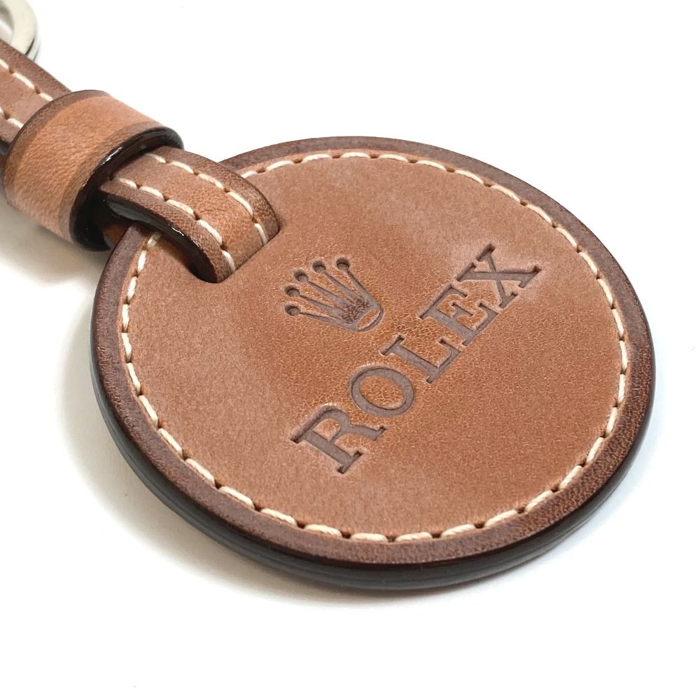 ロレックス ロゴ ノベルティ 非売品 キーホルダー レザー