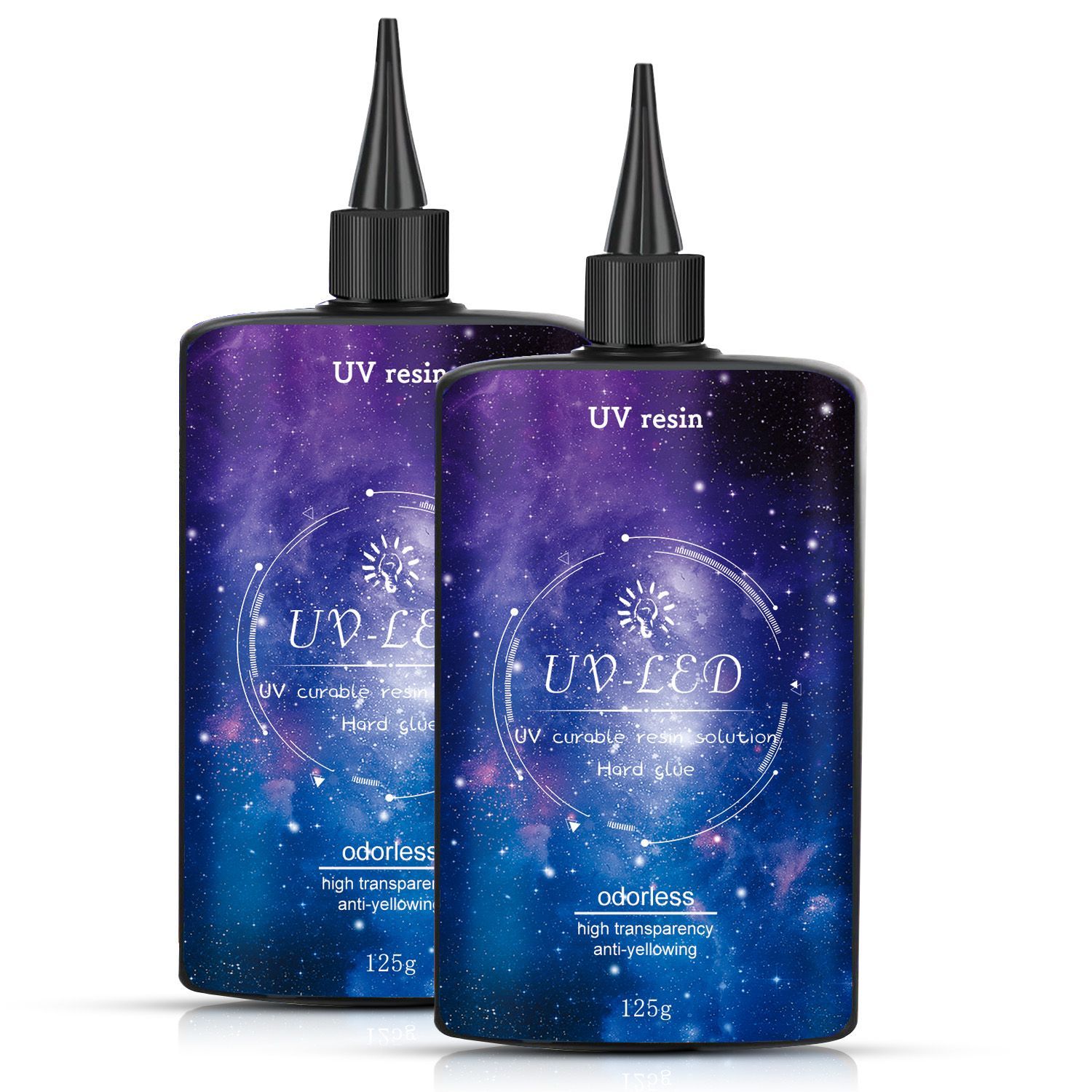 レジン液 UV/LED対応 レジン液 大容量 詰替用 ハードタイプ 20g UV