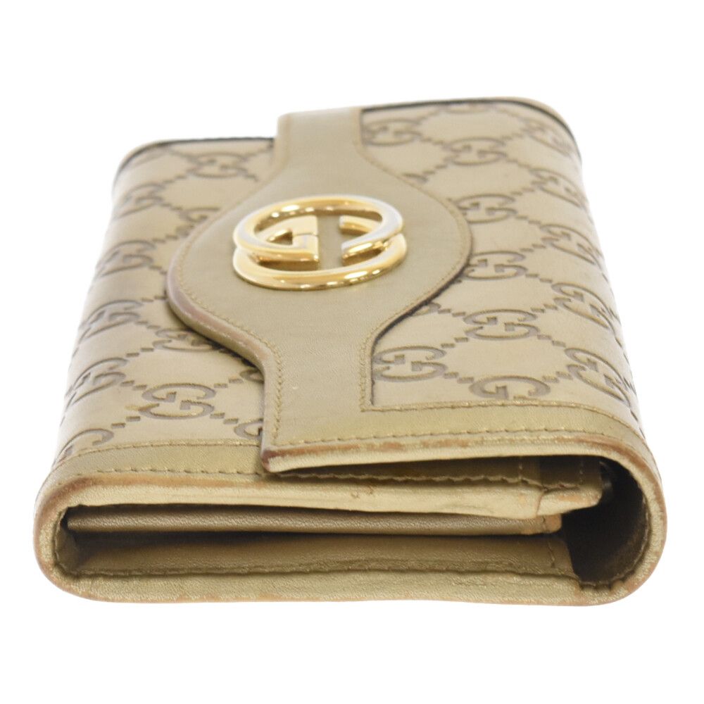 GUCCI (グッチ) SUKEY スーキー グッチシマ 長財布 232434 - Mercari