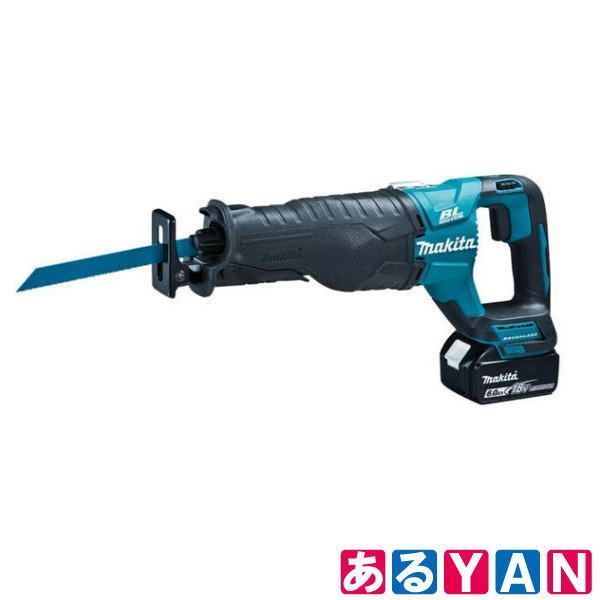 YAN マキタ 充電式レシプロソー JR187DRGX バッテリBL1860Bx2本 充電器DC18RF ケース付 レシプロソーブレード付 BIM48 鉄工用