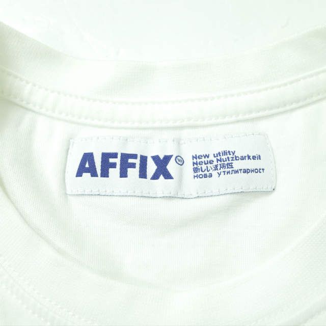 AFFIX 19SS LOGO SS T-SHIRT - メルカリ