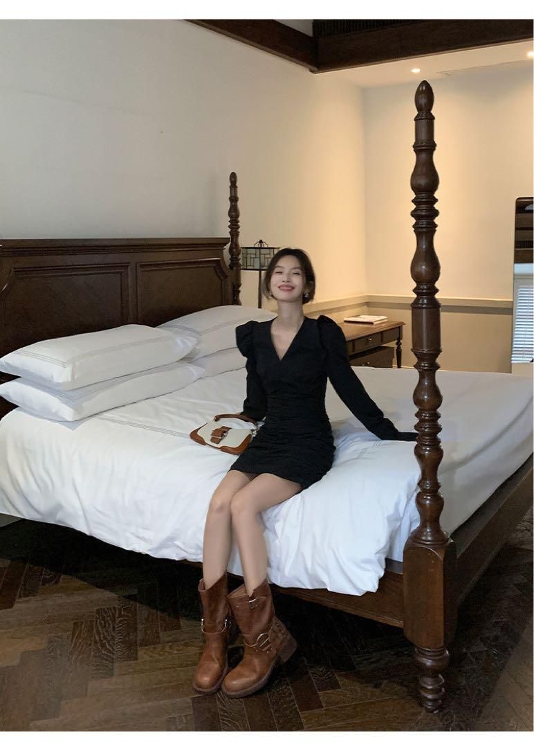 パフスリーブ女子会デート用