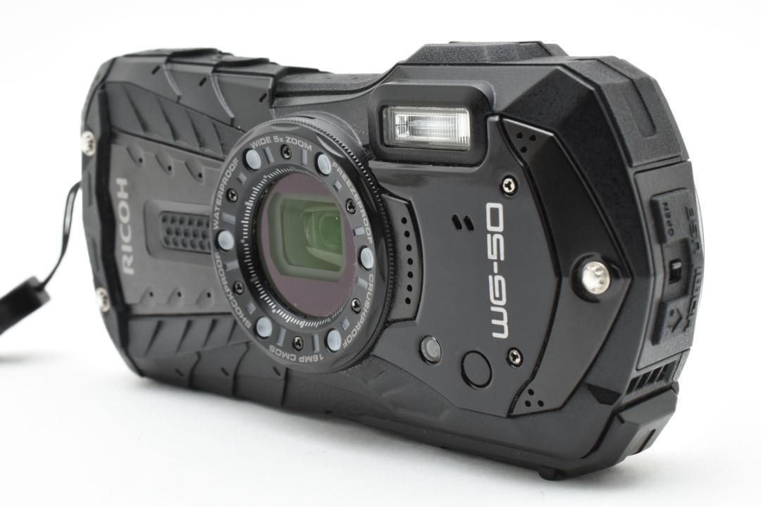 【ほぼ新品】RICOH リコー WG-7 ブラック #116 RICOH リコー WG-7 ブラック デジタルカメラ ほぼ新品】RICOH リコー