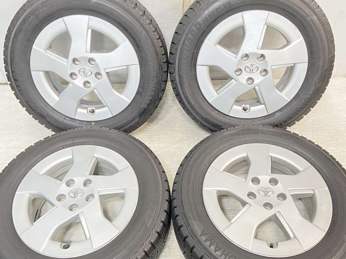 195/65R15 ヨコハマ アイスガード iG50 PLUS トヨタ純正 15x6.0 45 100 