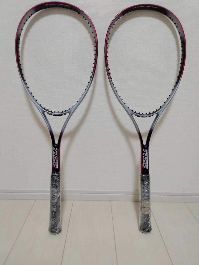 2本セット ♥品 ヨネックス 軟式 テニスラケット Ti100 Long YONEX