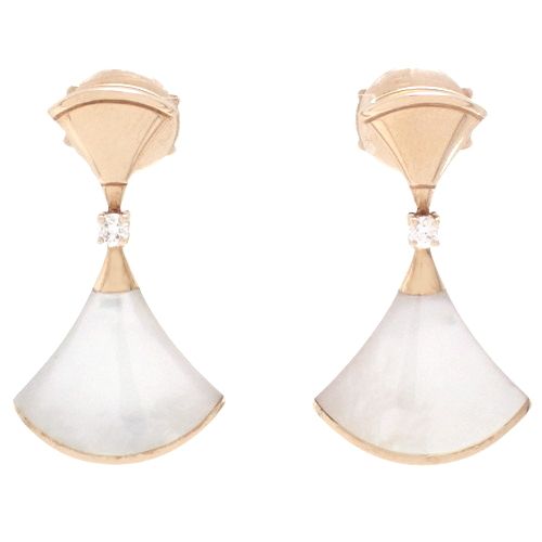 ブルガリ　ディーバドリームピアス　ローズゴールドK18 ブルガリ ディーバドリームピアス ローズゴールドK18 2025年最新