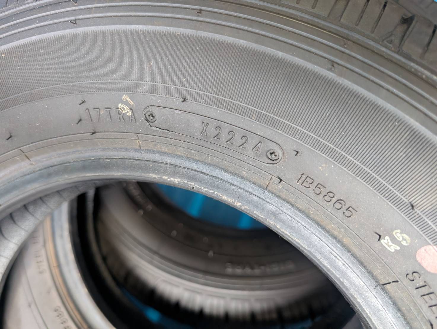 新品2017年～2018年製4本SET 145R12 6PR 145/80R12 80/78N ブリヂストン W300 N VAN ハイゼット エブリイ キャリィ サンバー 軽トラ 軽バン